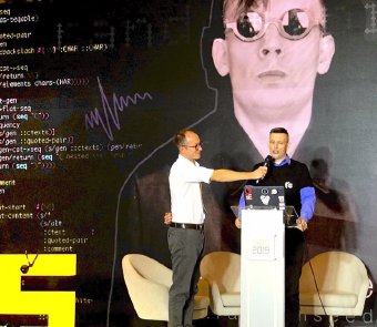 Zdjęcie z wystąpienia na Security Case Study 2019