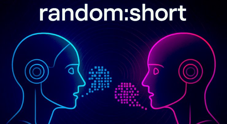 Okładka audycji random:short - dwie AI rozmawiają ze sobą