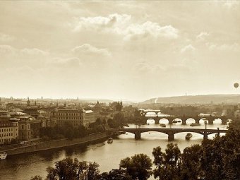 Fotografia mostów w Pradze